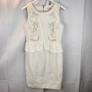 Sandro linen dress size 8(3) in EUC